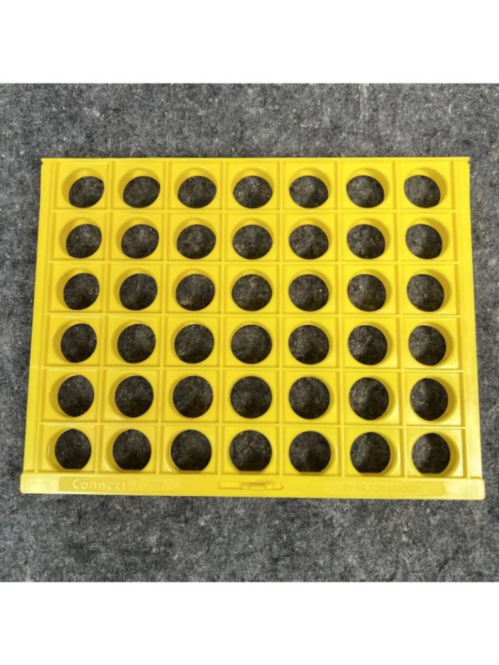 Connect Four Game Replacement Yellow Board Grid 1986